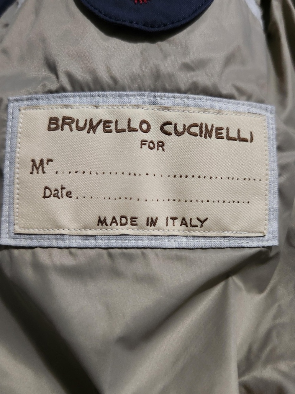 Brunello Cucinelli Made in Italy Navy Quilted Puffer Jacket – Luxury Designer Co